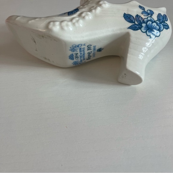 Vintage James Kent Old Foley Porcelain Shoe Boot Imari Staffordshire England EUC - Picture 10 of 13